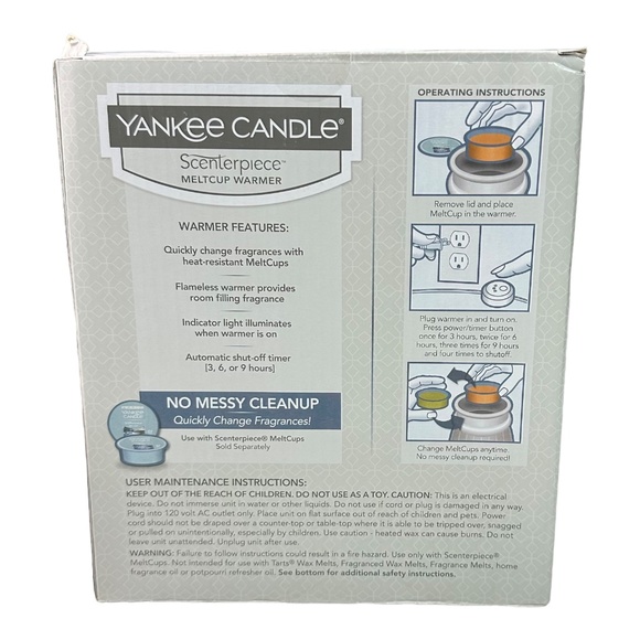 Yankee Candle Scenterpiece Meltcup Warmer - 1569528 Jackson Frost - Picture 2 of 2